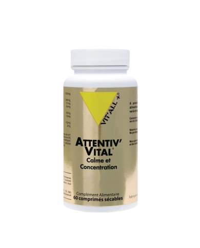 Attentiv'Vital en comprimés