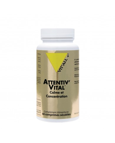 Attentiv'Vital en comprimés Attentiv'Vital en comprimés