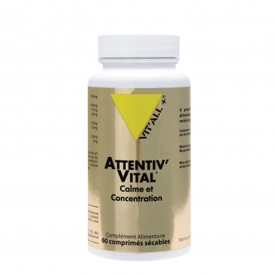 Attentiv'Vital en comprimés Attentiv'Vital en comprimés