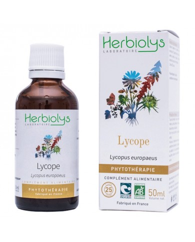 Lycope bourgeons en liquide bio Herbiolys