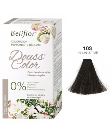 Délicate DOUSSCOLOR n° 103 Brun Ultime Beliflor Délicate DOUSSCOLOR n° 103 Brun Ultime Beliflor