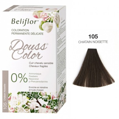 Coloration Délicate DOUSSCOLOR n° 105 Châtain noisette Coloration Délicate DOUSSCOLOR n° 105 Châtain noisette