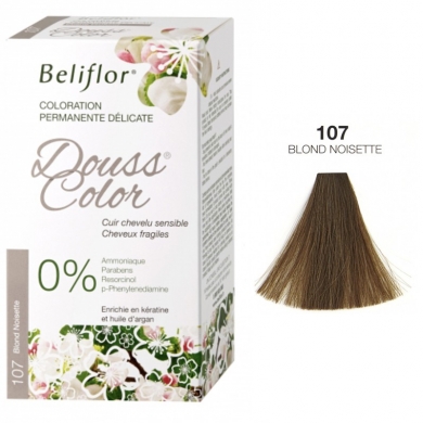 Coloration Délicate DOUSSCOLOR n° 107 Blond Noisette Coloration Délicate DOUSSCOLOR n° 107 Blond Noisette