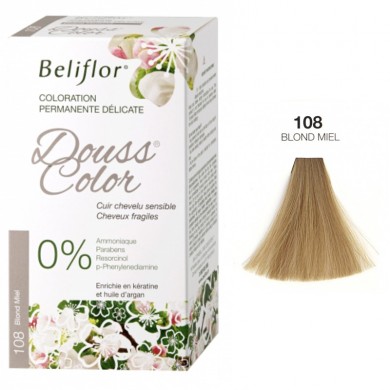 Coloration Délicate DOUSSCOLOR n° 108 Blond Miel Coloration Délicate DOUSSCOLOR n° 108 Blond Miel