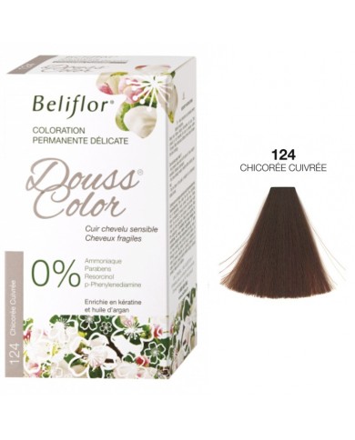 Coloration Délicate DOUSSCOLOR n° 124 Chicorée cuivrée Coloration Délicate DOUSSCOLOR n° 124 Chicorée cuivrée