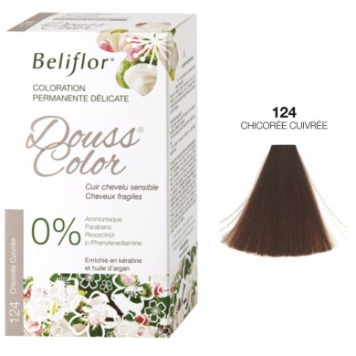 Coloration Délicate DOUSSCOLOR n° 124 Chicorée cuivrée Coloration Délicate DOUSSCOLOR n° 124 Chicorée cuivrée