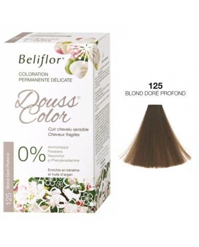 Coloration Délicate DOUSSCOLOR n° 125 Blond doré profond Coloration Délicate DOUSSCOLOR n° 125 Blond doré profond