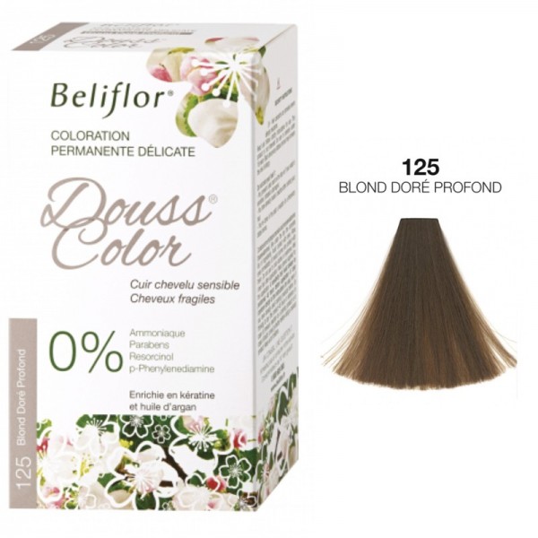 Coloration Délicate DOUSSCOLOR n° 125 Blond doré profond