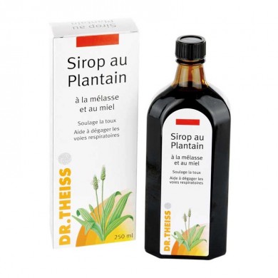 Sirop au Plantain Mélasse et Miel Dr Theiss Sirop au Plantain Mélasse et Miel Dr Theiss