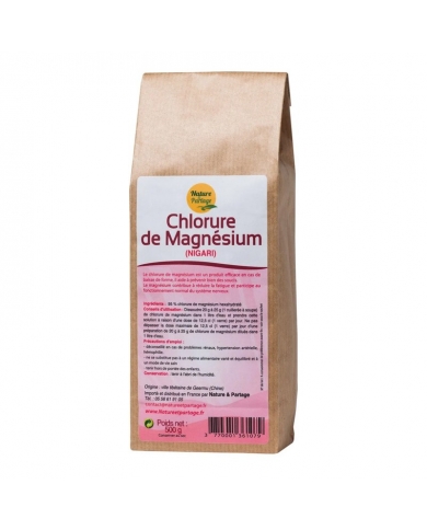 Chlorure de Magnésium (Nigari) de Nature & Partage