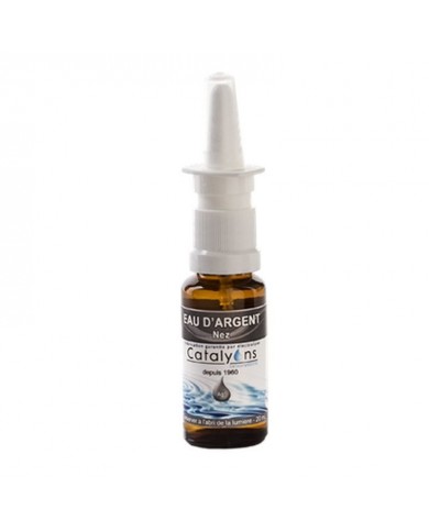 EAU d' ARGENT ionisée (20 ppm) - Spray nasal de Catalyons EAU d' ARGENT ionisée (20 ppm) - Spray nasal de Catalyons