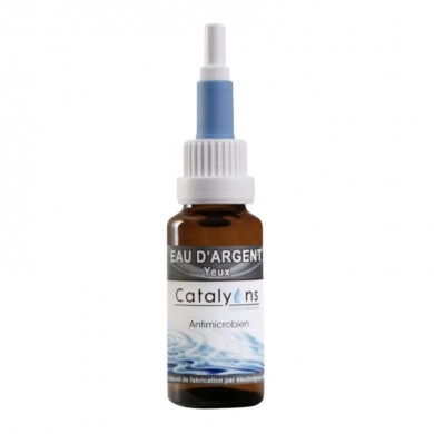 EAU d' ARGENT ionisée (20 ppm) - Gouttes yeux EAU d' ARGENT ionisée (20 ppm) - Gouttes yeux