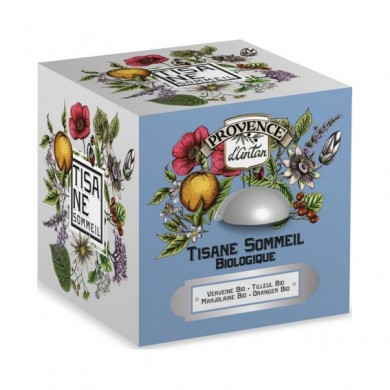 Tisane Sommeil Bio - cube métal Tisane Sommeil Bio - cube métal