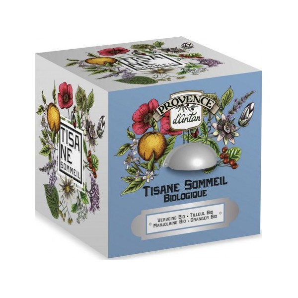 Tisane Sommeil Bio - cube métal