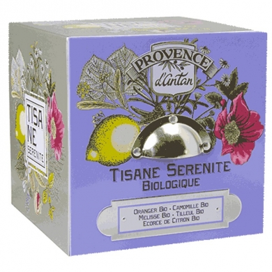 Tisane Serenité Bio Cube métal Tisane Serenité Bio Cube métal