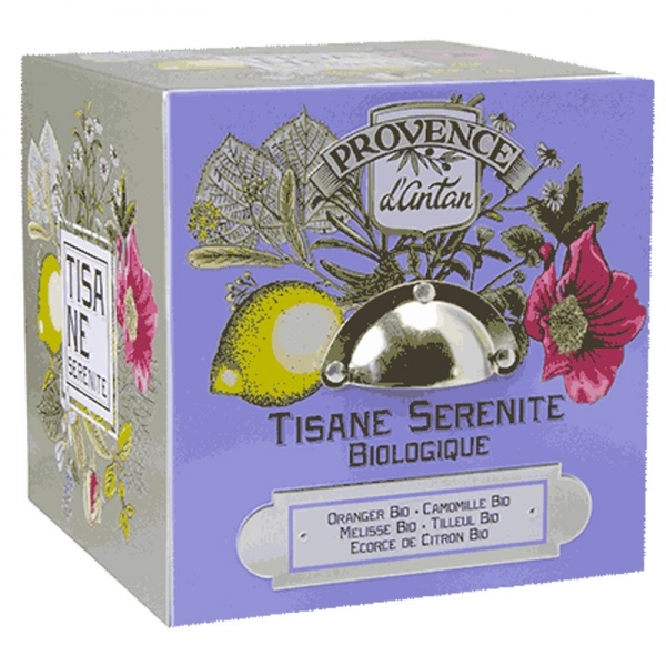 Tisane Serenité Bio Cube métal