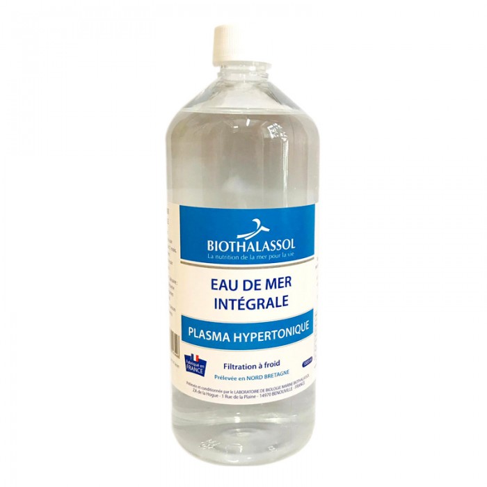 EAU DE MER INTÉGRALE - Plasma marin Hypertonique - Biothalasso chez herboristerie du Palais Royal