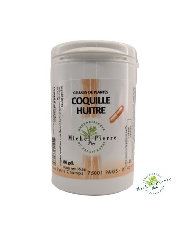 Huître coquille en gélules Huître coquille en gélules