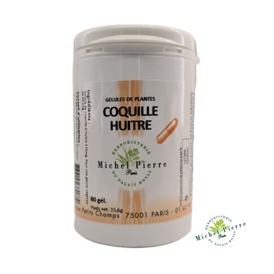 Huître coquille en gélules Huître coquille en gélules