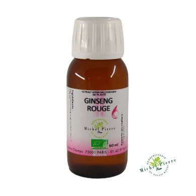 Ginseng rouge extrait hydroalcoolique Bio herboristerie du palais royal