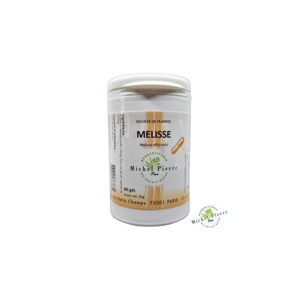Mélisse en gélules herboristerie du Palais Royal Paris Michel Pierre