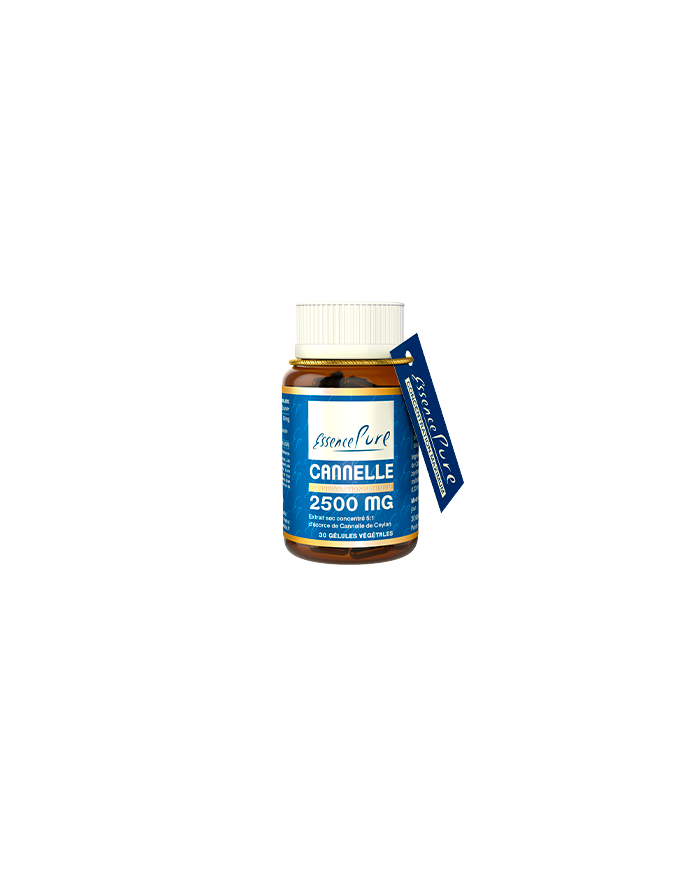 Cannelle 2500 MG en gélules Essence Pure Herboristerie du Palais Royal Paris