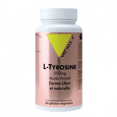 L - Tyrosine 500mg Vitall + Herboristerie du Palais Royal L - Tyrosine 500mg Vitall + Herboristerie du Palais Royal