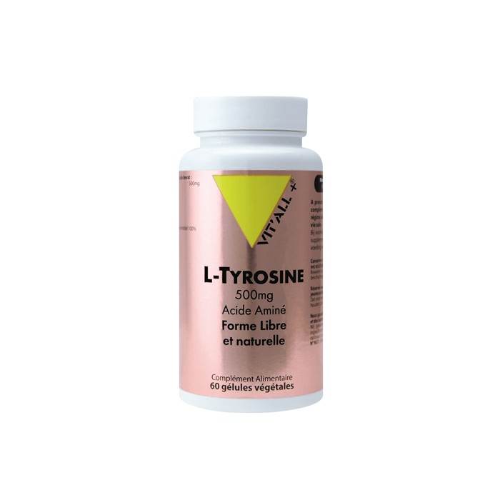 L - Tyrosine 500mg Vitall + Herboristerie du Palais Royal