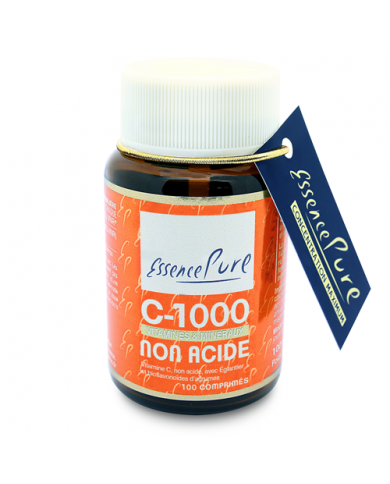 Vitamine C 1000 non acide - en comprimés Essence Pure Herboristerie du Palais Royal