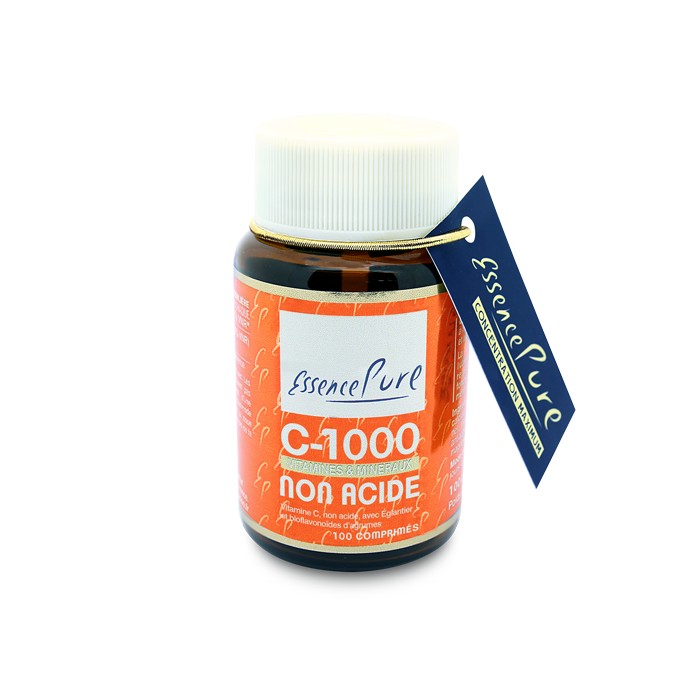 Vitamine C 1000 non acide - en comprimés Essence Pure Herboristerie du Palais Royal