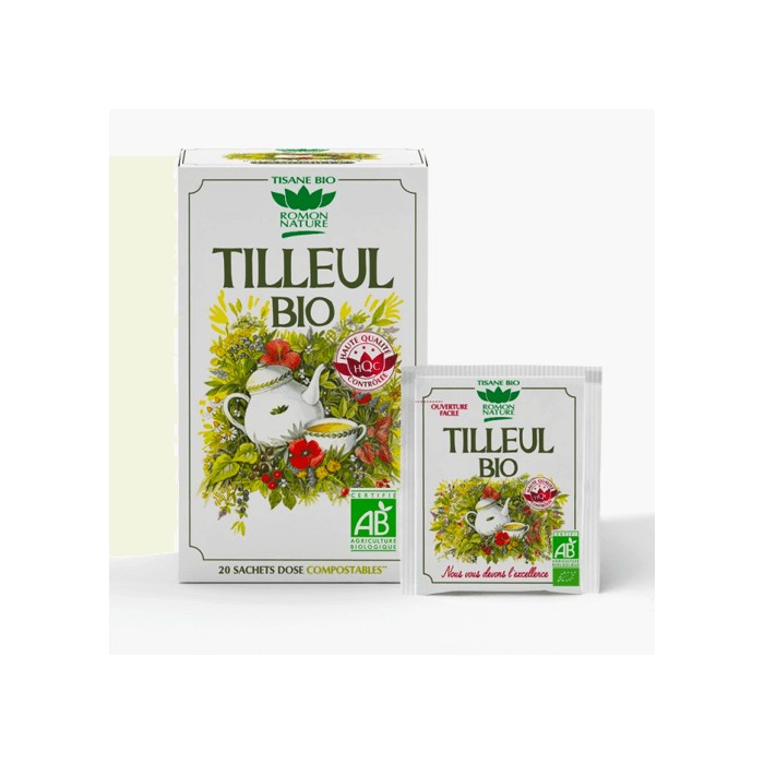Infusions Tilleul bio Romon nature Herboristerie du Palais Royal Paris