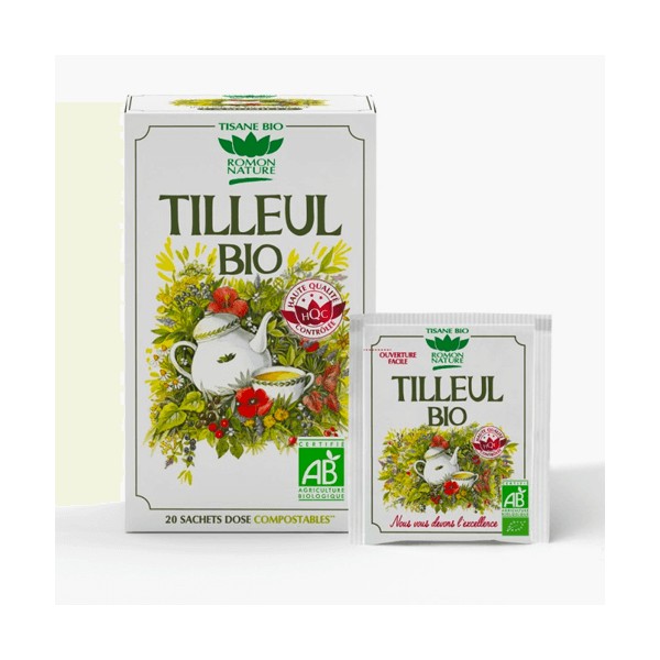 Infusions Tilleul bio Romon nature Herboristerie du Palais Royal Paris