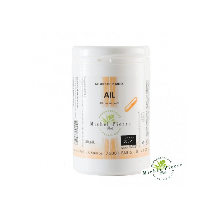Ail en gélules Bio - Herboristerie du Palais Royal Paris Michel Pierre
