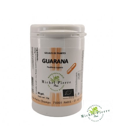 Guarana en gélules Bio Michel Pierre Herboristerie du Palais Royal - Paris Guarana en gélules Bio Michel Pierre Herboristerie du Palais Royal - Paris