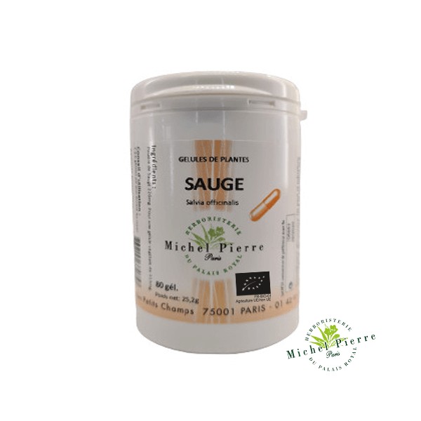 Sauge en gélules Bio Michel Pierre Herboristerie du Palais Royal - Paris