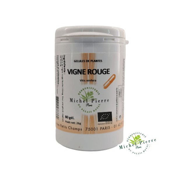 Vigne rouge en gélules Bio Michel Pierre Herboristerie du Palais Royal - Paris