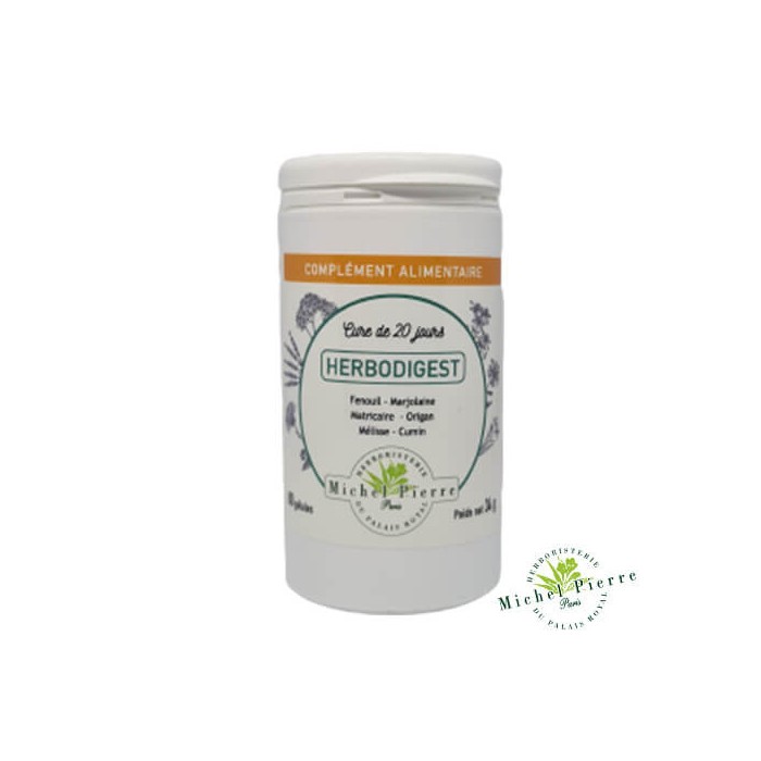 Herbodigest en gélules Herboristerie du Palais Royal Paris Michel Pierre