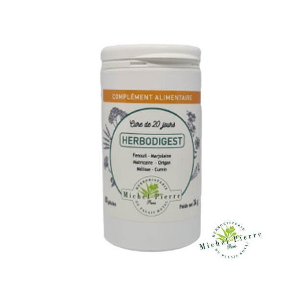 Herbodigest en gélules Herboristerie du Palais Royal Paris Michel Pierre