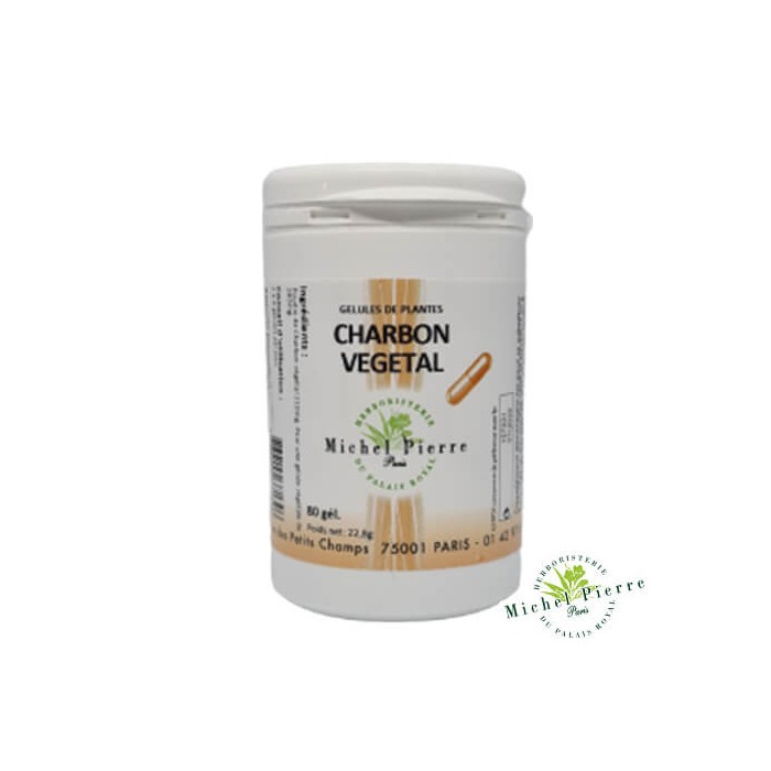 Charbon végétal en gélules Herboristerie du Palais Royal Paris Michel Pierre
