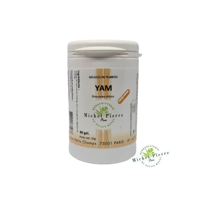 Yam en gélules herboristerie du Palais Royal Paris Michel Pierre