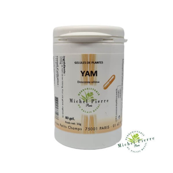 Yam en gélules herboristerie du Palais Royal Paris Michel Pierre