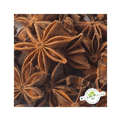 Armoise - Feuilles en vrac Badiane (Anis étoilé) - Fruit en vrac Armoise - Feuilles en vrac Badiane (Anis étoilé) - Fruit en vrac
