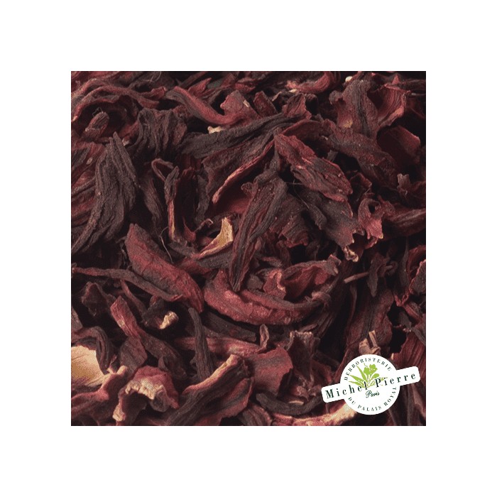 Hibiscus - Karkadé - Fleurs en vrac HERBORISTERIE DU PALAIS ROYAL MICHEL PIERRE PARIS