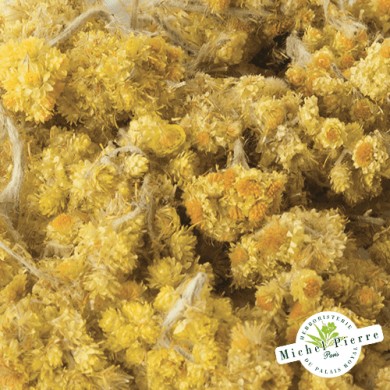 Immortelle fleur en vrac HERBORISTERIE DU PALAIS ROYAL MICHEL PIERRE PARIS Immortelle fleur en vrac HERBORISTERIE DU PALAIS ROYAL MICHEL PIERRE PARIS