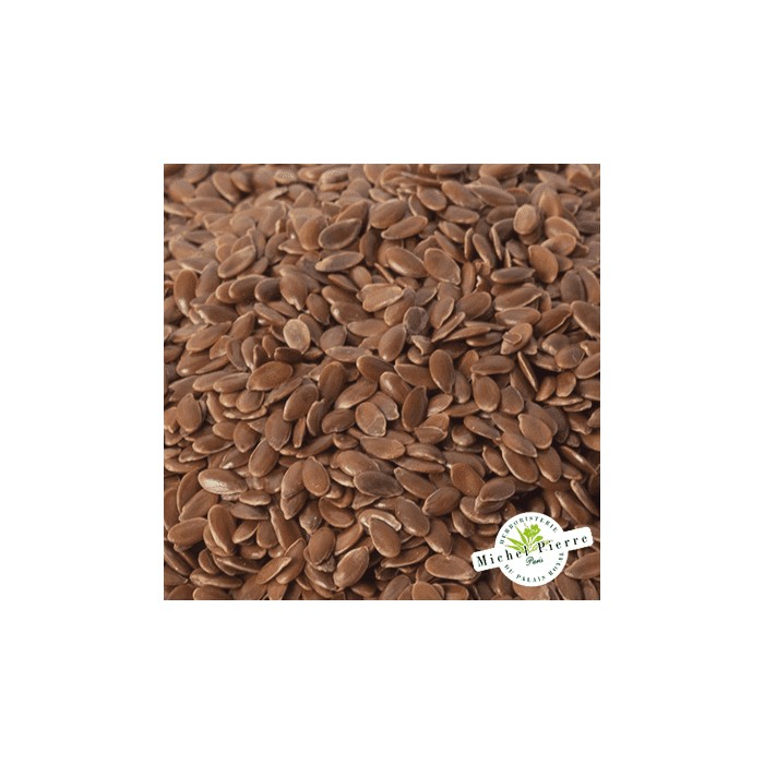 Lin - Graines en vrac - HERBORISTERIE DU PALAIS ROYAL PARIS MICHEL PIERRE