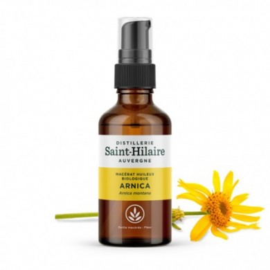 Arnica d'Auvergne en macérat huileux Bio Arnica d'Auvergne en macérat huileux Bio