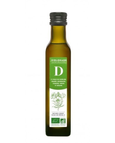 Holonage D en huile alimentaire Bio Holonage D en huile alimentaire Bio
