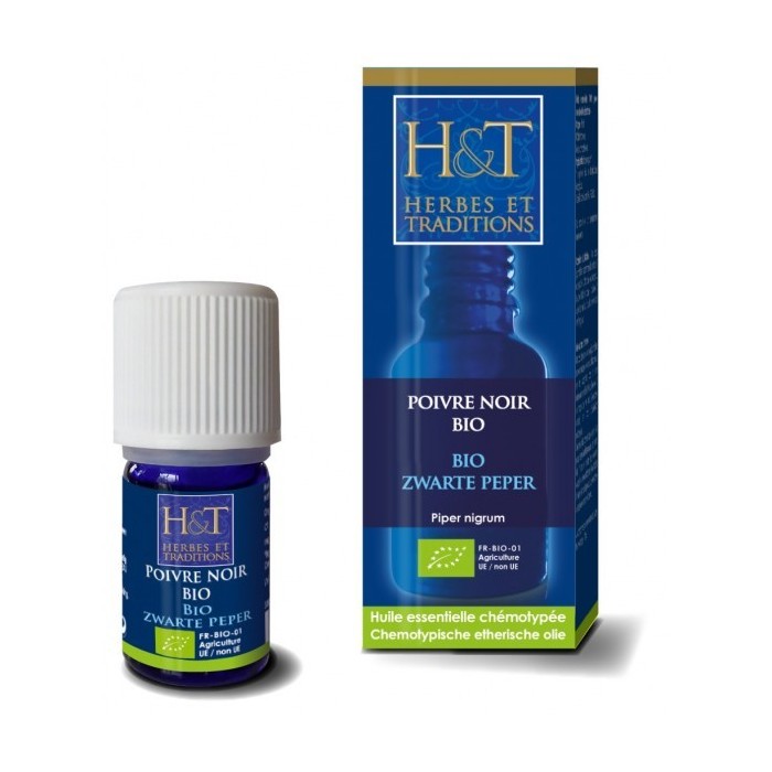 Poivre noir en Huile essentielle Bio