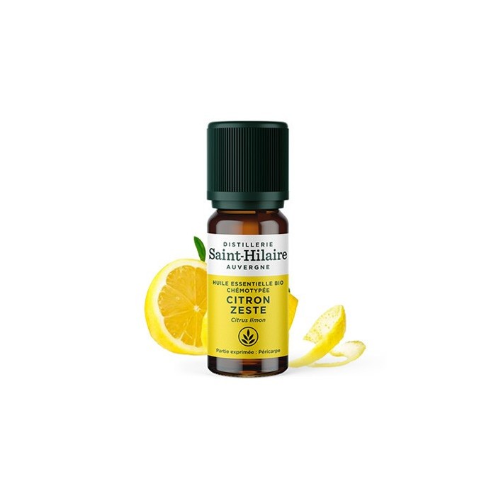 Citron zeste en huile essentielle Bio