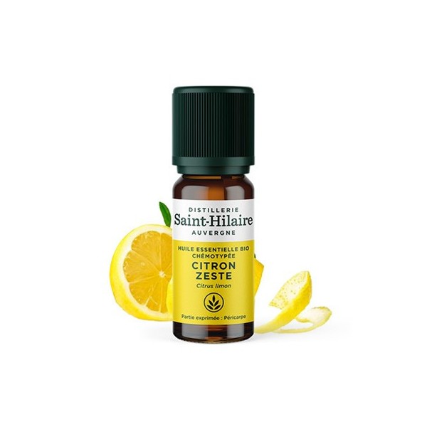 Citron zeste en huile essentielle Bio